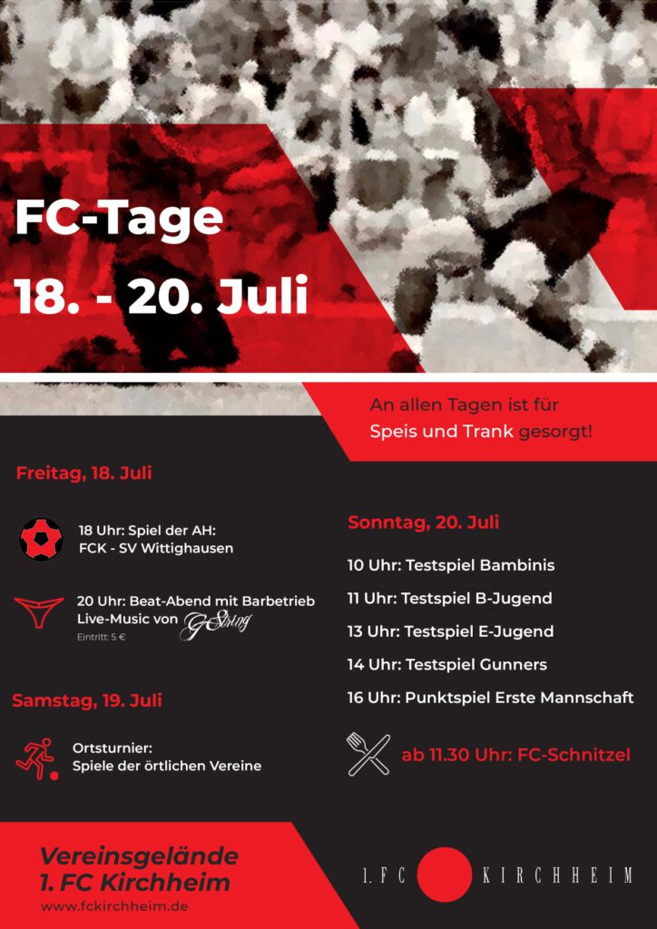 Programm Fc-Tage 2025
